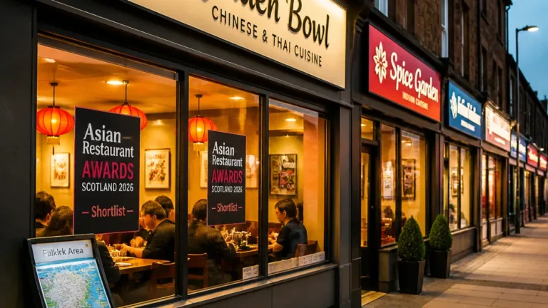 Eight Falkirk eateries reach shortlist for Asian Restaurant Awards Scotland 2026