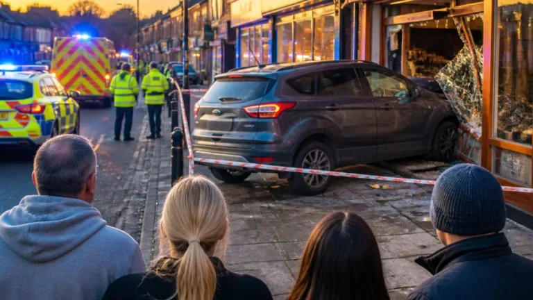 Elderly driver fined and banned after car crashes into Wigston restaurant, victim seriously hurt