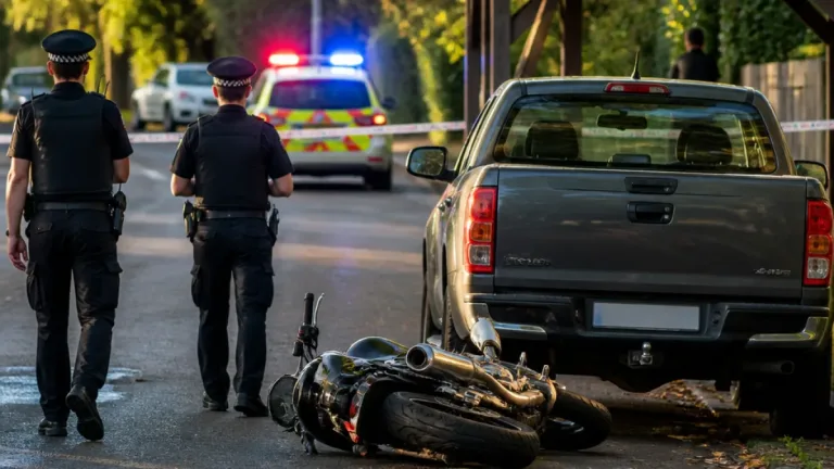Elderly motorcyclist dies after collision near Frenchtown Road park-and-ride