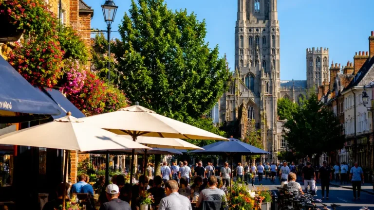 Ely ranked top UK city for outdoor dining as Cambridge takes second place