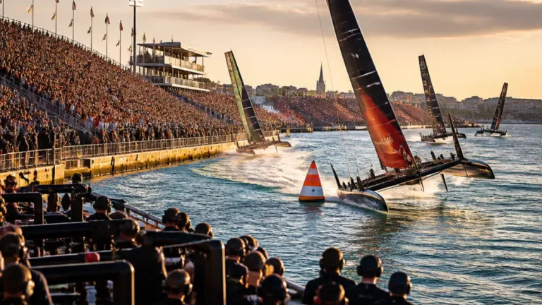 Emirates GBR recover to win final race as SailGP Day 1 thrills 20,000 in Portsmouth