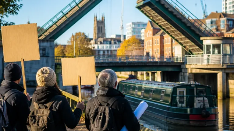 Exeter campaigners urge higher new bridges on A379 to protect canal access and active travel
