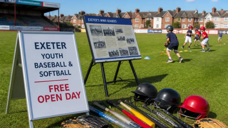 Exeter Sea Bees launch free youth baseball open day, honouring city’s Seabees legacy