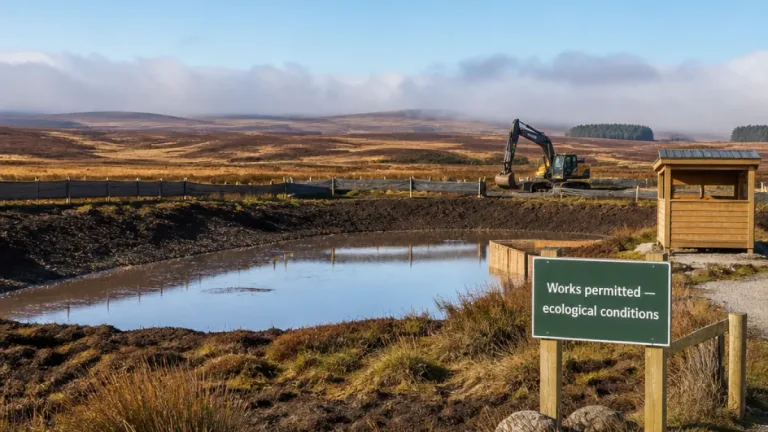 Extension of wetland at Airds Moss reserve given conditional approval