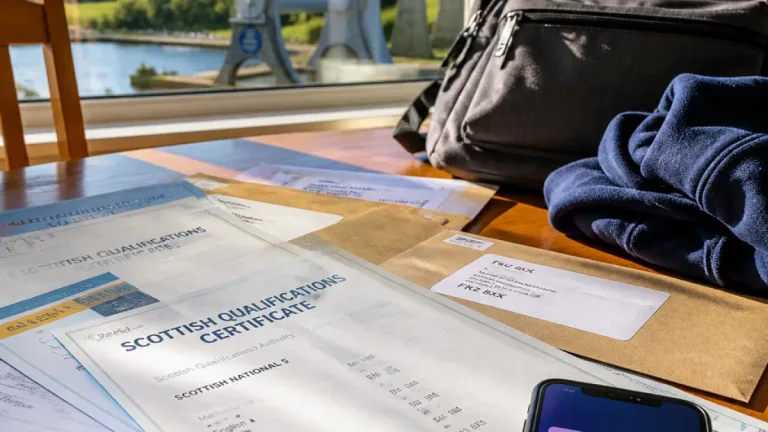 Falkirk pupils to receive Scottish exam results on Tuesday as support helplines open