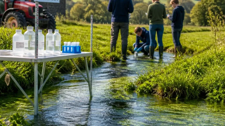 Farmers and citizen scientists join forces to tackle pollution on Upper Itchen