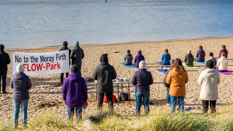 Findhorn activists step up campaign against Moray Firth FLOW-Park plans