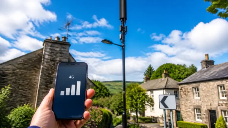 First mobile signal switched on in Clocaenog as Denbighshire partners deliver boost