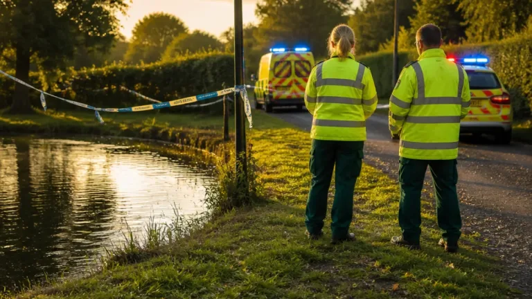 Five-year-old child found dead in Worcestershire water; police say no third-party involvement