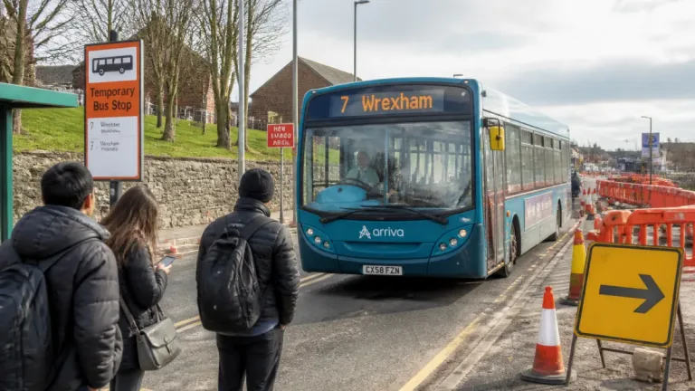 Flintshire travellers warned as Arriva reroutes services amid road closures