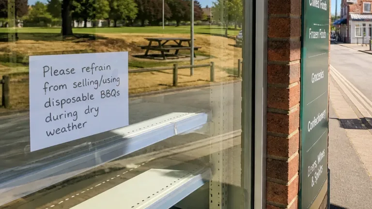 Fordingbridge asks shops to halt sales of disposable barbecues amid fire risk