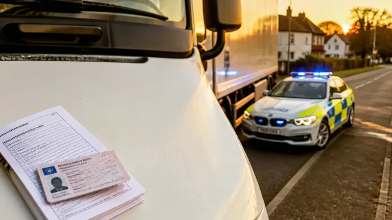 Four Crosses lorry driver given two‑year ban after drink‑driving conviction