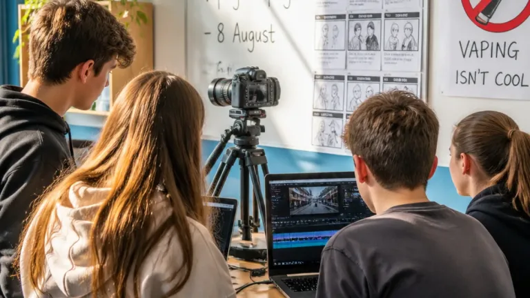 Free Minehead film workshop invites teens to shape vaping awareness campaign