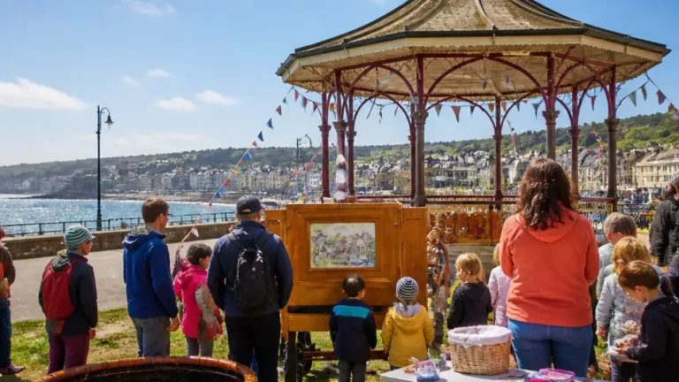 Free summer pop-ups bring Ceredigion Museum activities to Aberystwyth Bandstand