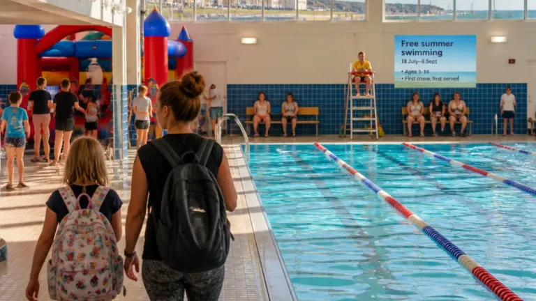 Free summer swimming for children at Bridlington and other East Riding centres