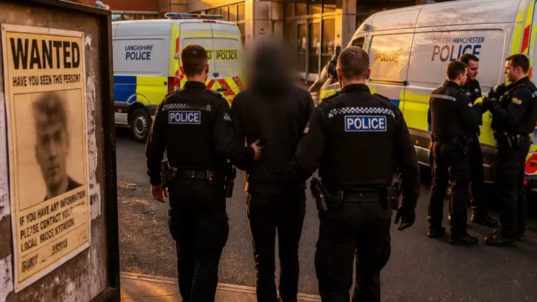 Fugitive with Bury links arrested in Lancashire after absconding from hospital custody