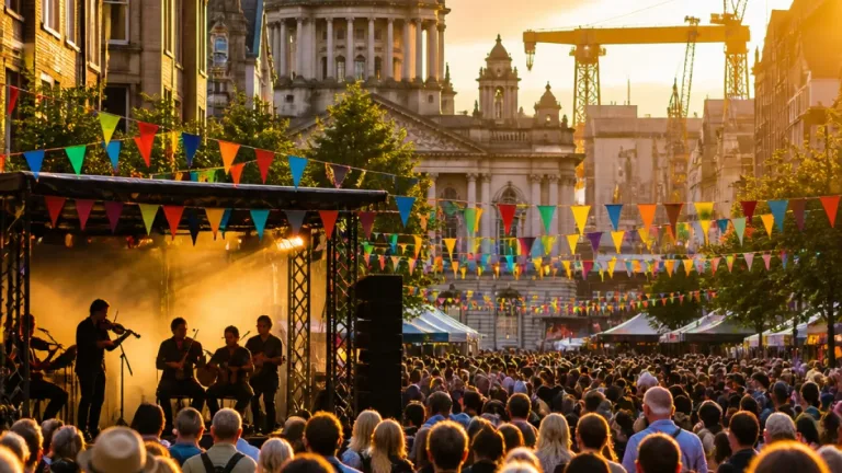 Gary Lightbody hails growth of Belfast music scene as Fleadh draws huge crowds