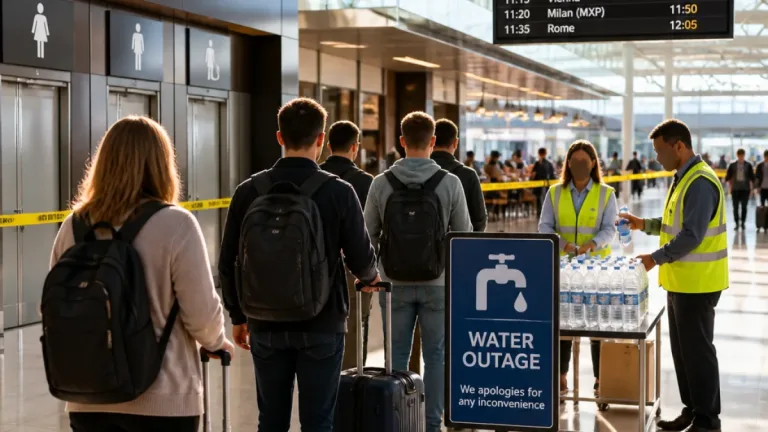 Gatwick hit by major water outage as terminals forced to shut bars and toilets