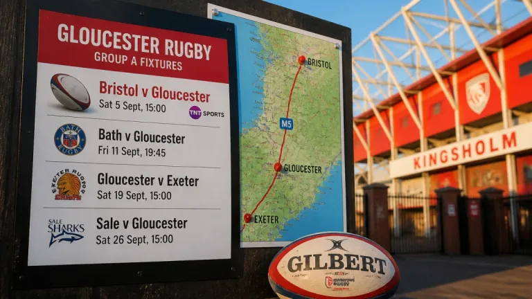 Gloucester Rugby handed South West-heavy PREM Rugby Cup group as 2026/27 dates set