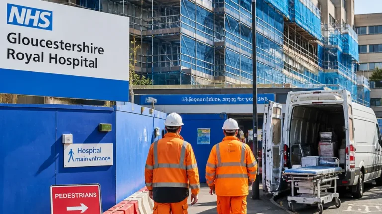 Gloucestershire Royal Hospital begins work on new critical care unit with 24 beds and room to expand