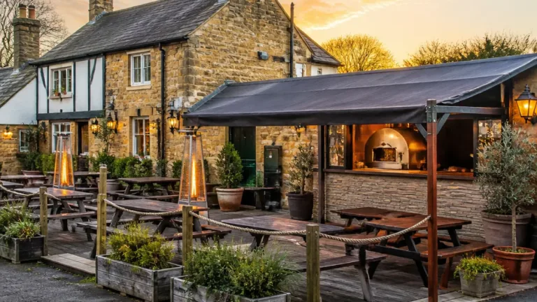 Grade‑II listed King Arms in Heath cleared for new bar, pizza kitchen and outdoor terrace
