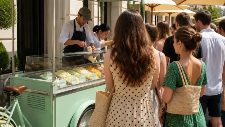 Hackney Gelato teams with Kitchen at Holmes to hand out 500 free scoops in Marylebone
