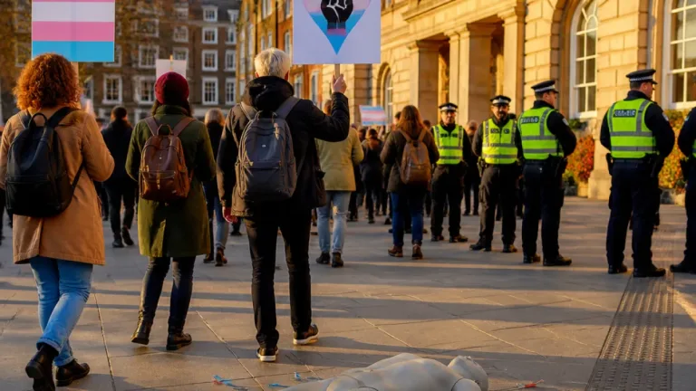 Hackney Greens defend councillors after images show effigy of Andy Burnham stabbed at rally