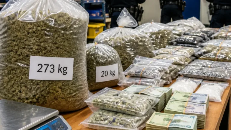 Halton officers seize 273kg meth and 20kg cocaine in record drug bust