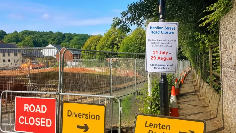 Henllan Street to close to traffic for six weeks as new housing works begin