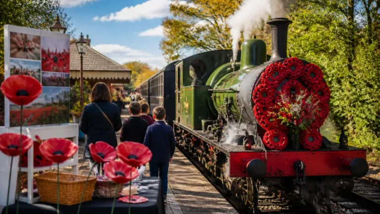 Heritage railway to mark The Poppy Factory centenary with steam weekend this September