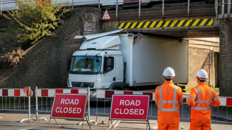 Hinckley low bridge struck by lorry again as Network Rail warns collisions are avoidable