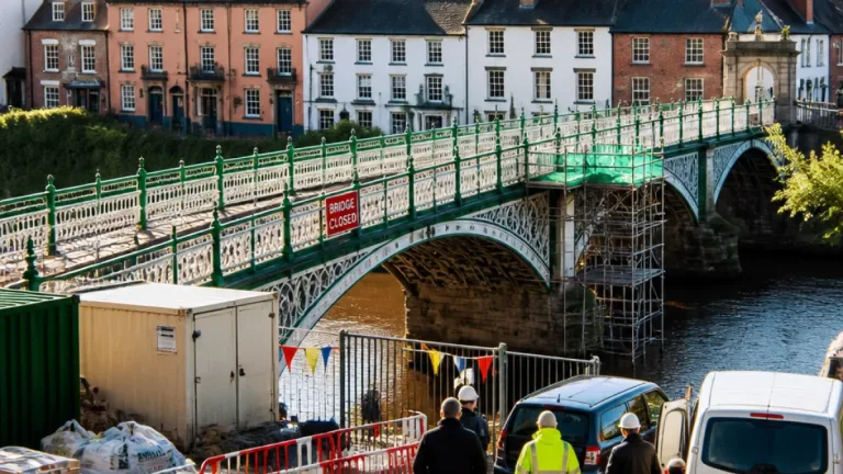 Inglis Bridge in Monmouth set to reopen to pedestrians after major refurbishment