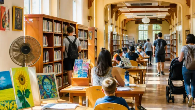Inside Derby Public Library: how the stacks shape the city’s visual and cultural life