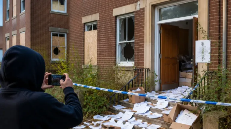 Investigation under way after trespassers say they found sensitive council files in West Sussex