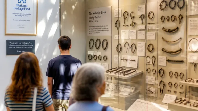Iron Age Melsonby Hoard remains on display in York after public raises £74,000 and royal visit