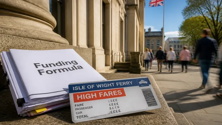 Isle of Wight MP presses case for fairer coastal funding as minister flags ferry costs