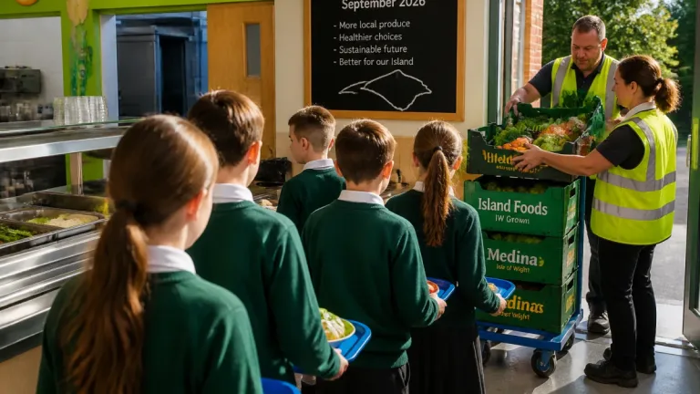 Isle of Wight school meals: Chartwells wins 3-year deal with 100% local sourcing