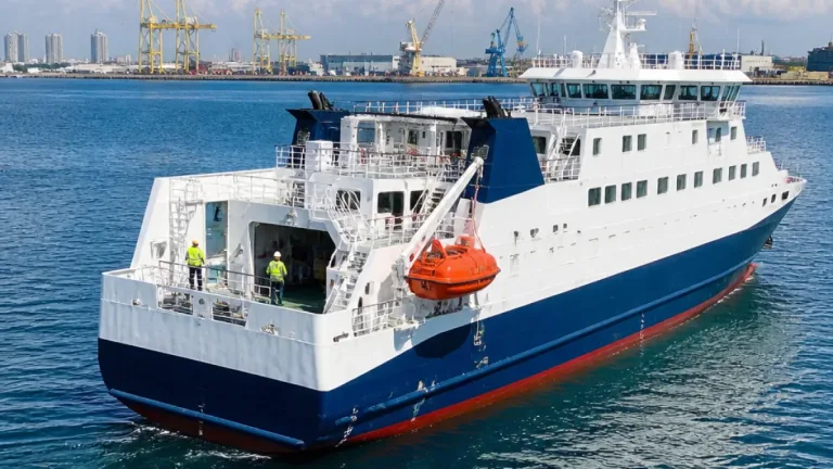 Isles of Scilly passenger ferry Scillonian IV begins sea trials in Vietnam