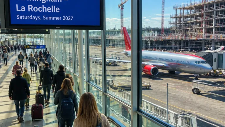 Jet2 adds La Rochelle flights as Birmingham Airport gears up for biggest summer yet
