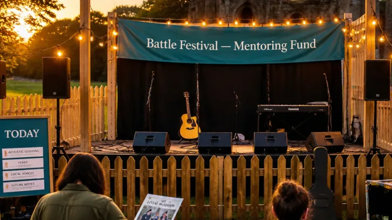 Keane make donation to Battle Festival to back local performers and mentoring