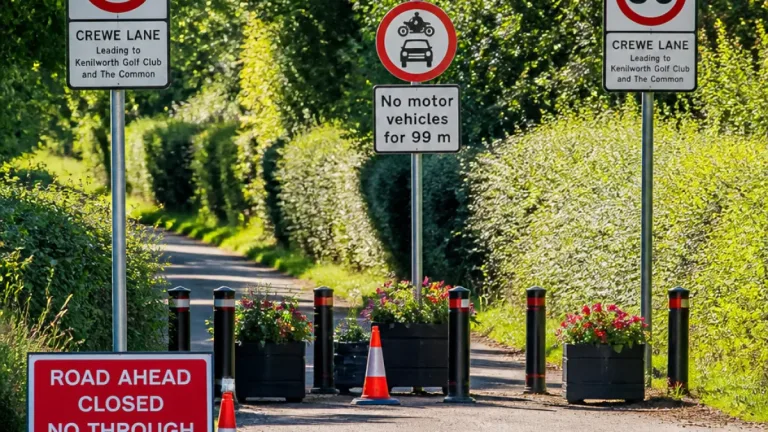 Kenilworth’s Crewe Lane to be split with 99m break and 30mph limit after council sign-off