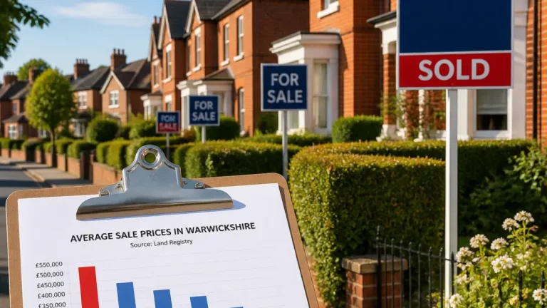 Kenilworth tops Warwickshire house price table as Land Registry data shows countywide picture