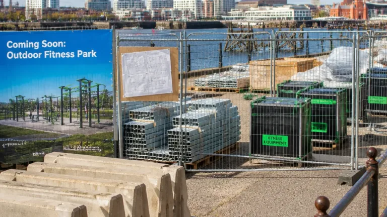 Largest outdoor exercise area planned for Cardiff Bay with work due to start in August