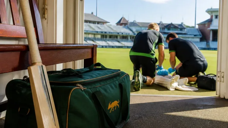 Leicestershire all-rounder Ruan de Swardt returns to South Africa after quadriceps injury