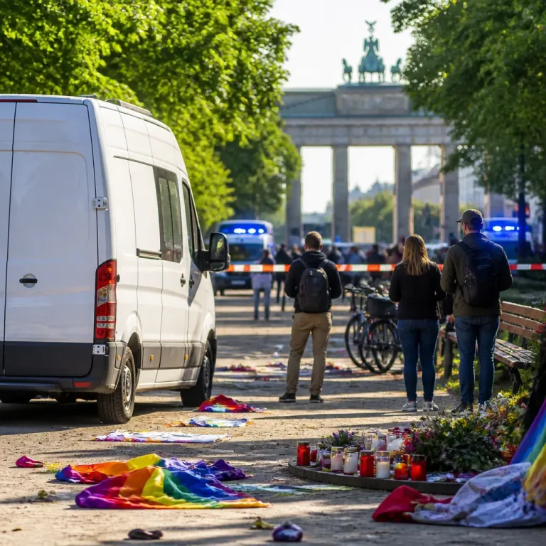 Berlin Pride van attack kills one and wounds 29, shaking the city's queer community