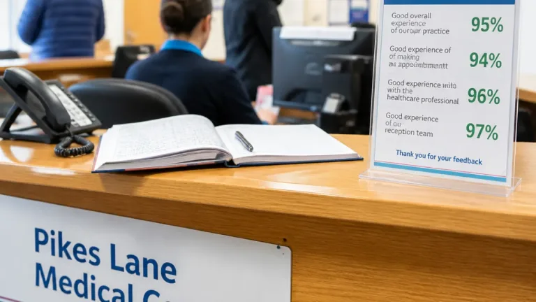 Local survey names Pikes Lane surgery top for reception service as others lag behind