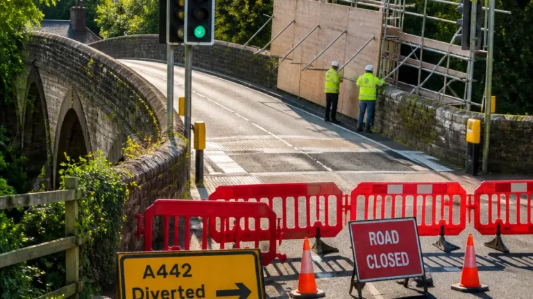 Longdon upon Tern bridge to close for essential repairs and permanent safety upgrades