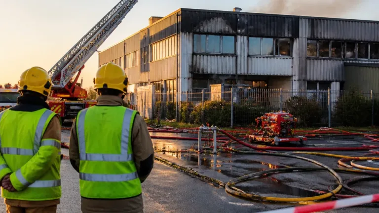 Major factory blaze in Washington brought under control after overnight battle