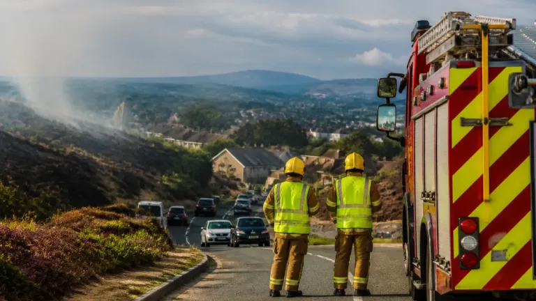 Major incident stood down at Conwy Mountain as evacuees return and smoke lingers