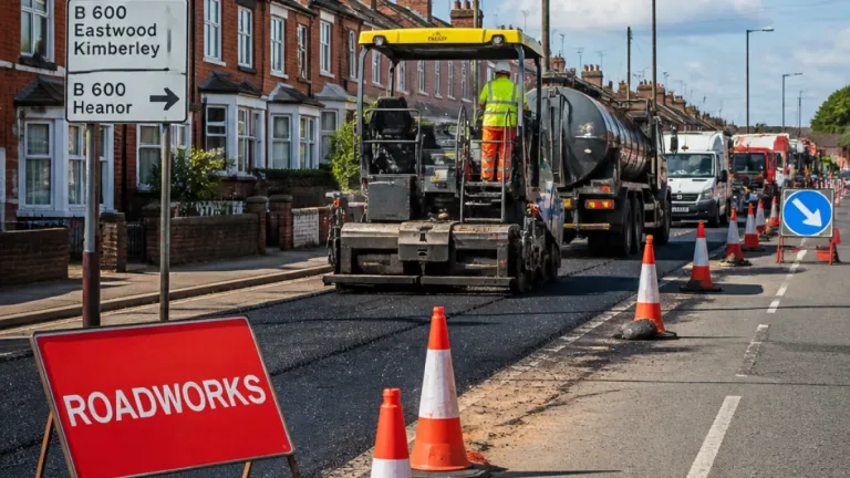 Major resurfacing and patching set for roads across Broxtowe in August